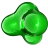 Virus Green Icon 48x48 png